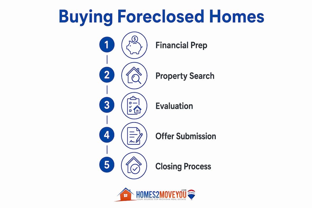 How to Buy a Foreclosed Home in Oakland County Michigan 2026 | Tom Gilliam RE/MAX Classic