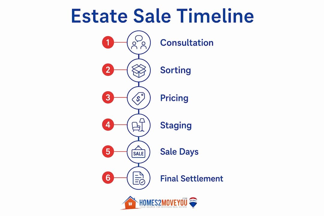 How Estate Sales Work: A Complete Guide for Oakland County Sellers | Tom Gilliam RE/MAX Classic