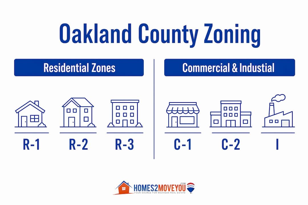 Real Estate Zoning Explained for Oakland County Buyers